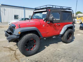  Salvage Jeep Wrangler