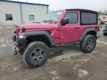  Salvage Jeep Wrangler