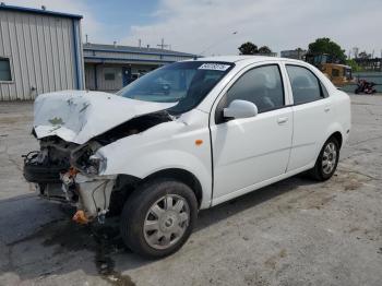  Salvage Chevrolet Aveo