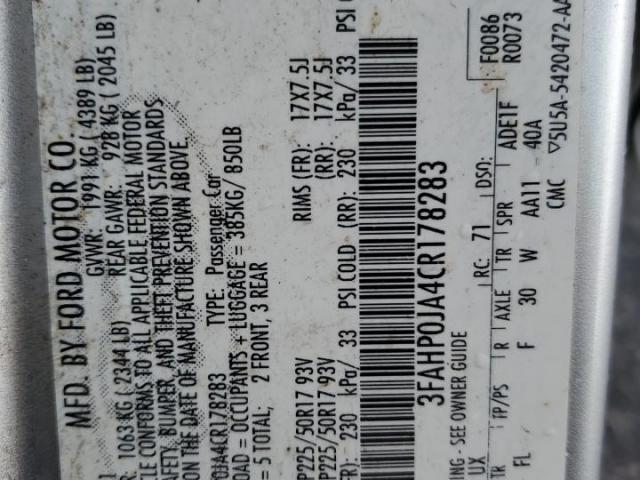 Ford Fusion Sel Image 10