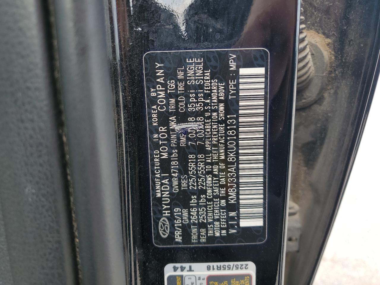 Hyundai TUCSON Limited Image 3