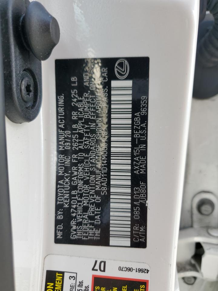 Lexus Es 250 Base Image 10