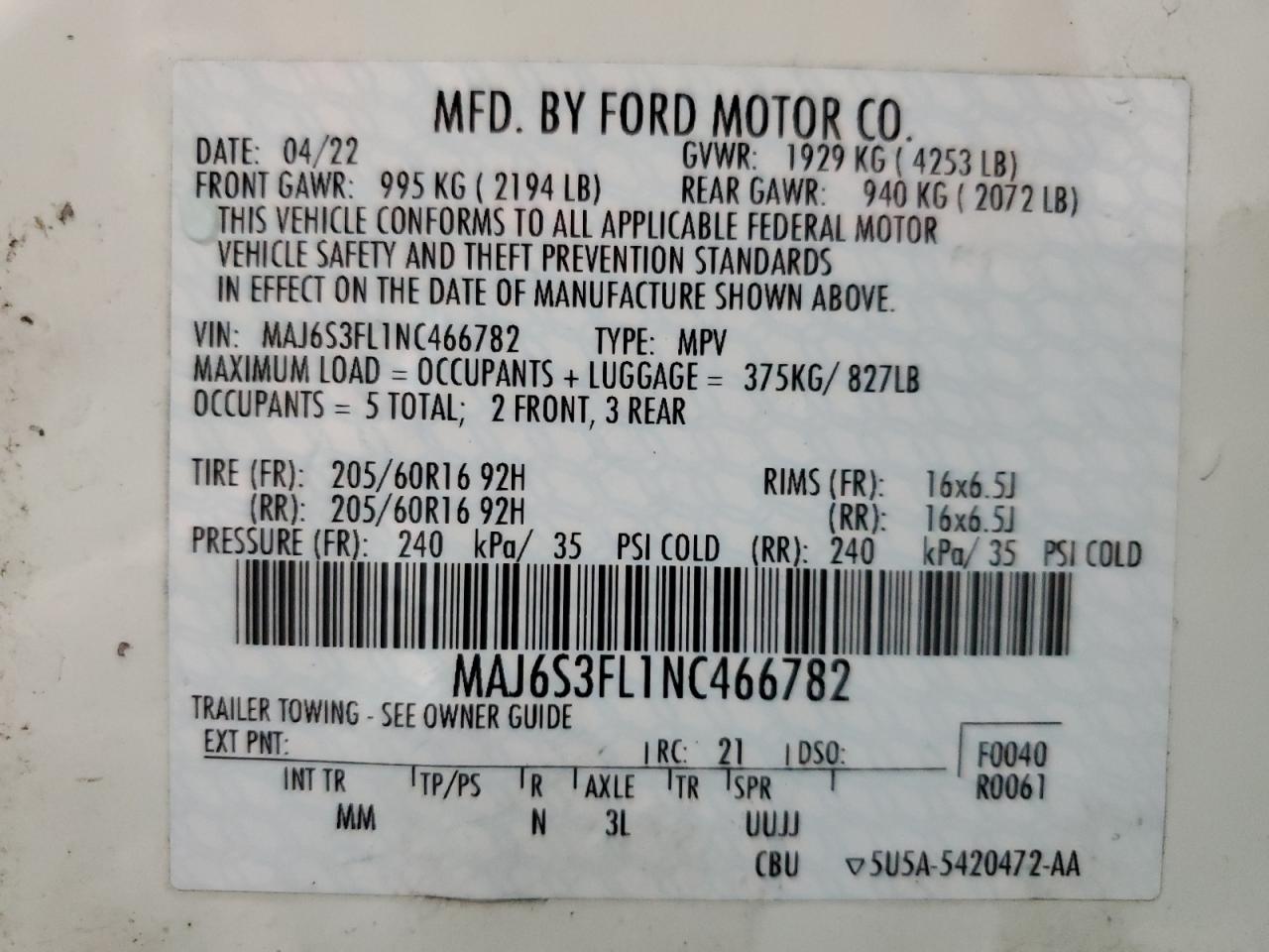 Ford EcoSport S Image 10