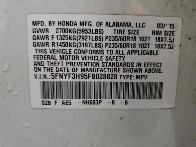 Honda Pilot Touring Image 14