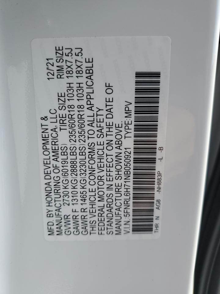 Honda Odyssey Exl Image 11