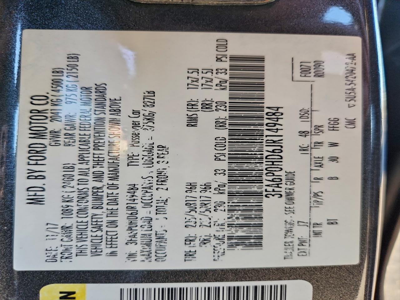 Ford Fusion Se Image 6