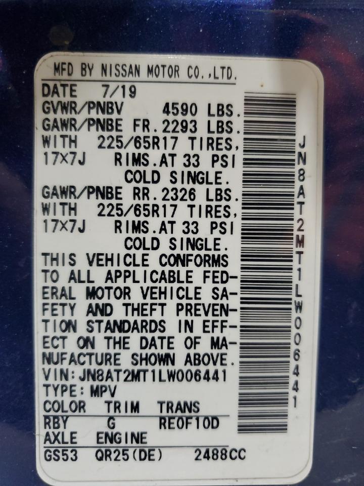 Nissan Rogue S Image 11