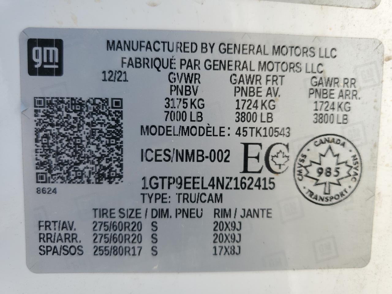 GMC Sierra K1500 At4 Image 11