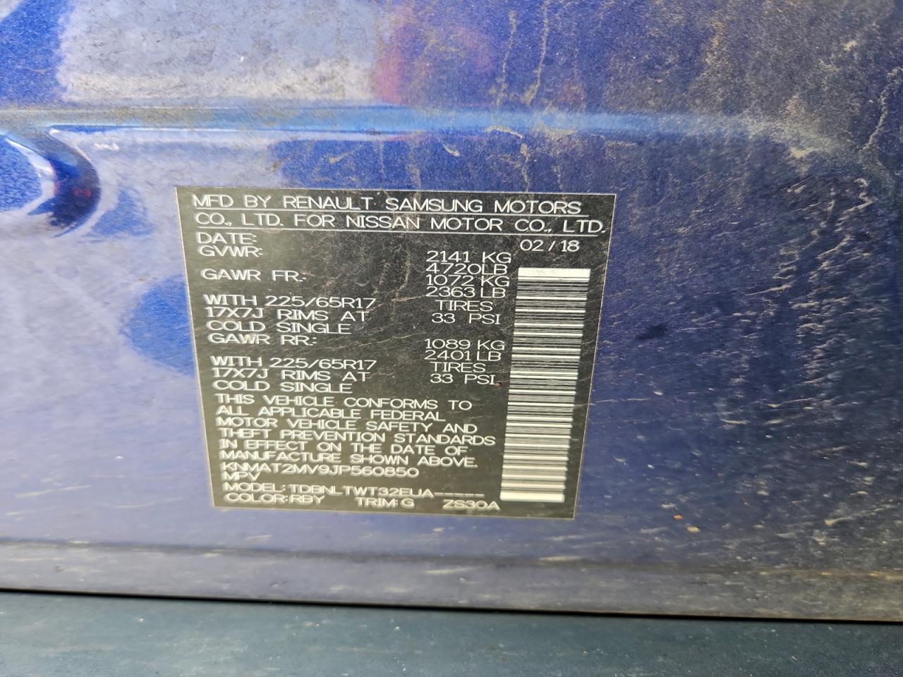 Nissan Rogue S Image 10