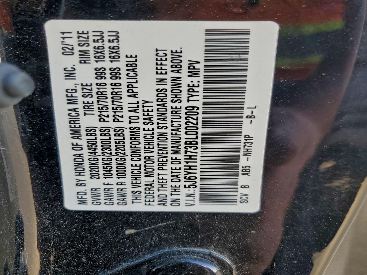 Honda Element Ex Image 2