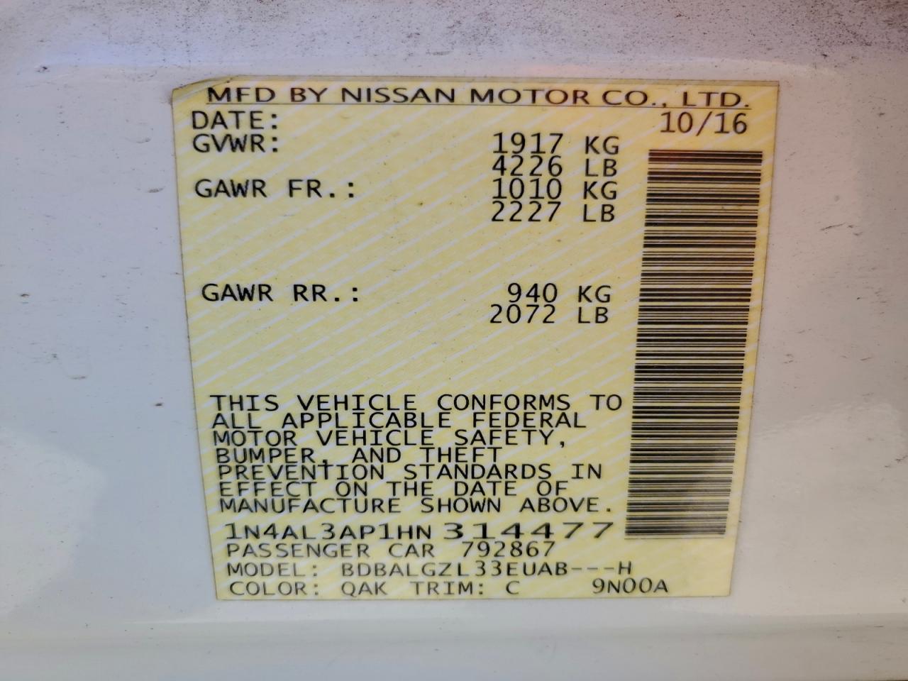 Nissan Altima 2.5 Image 9