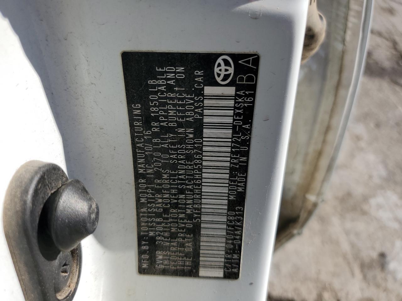 Toyota Corolla L Image 13