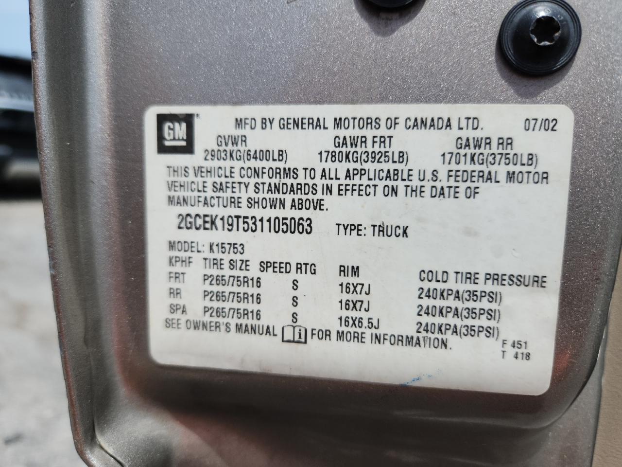 Chevrolet Silverado K1500 Image 9