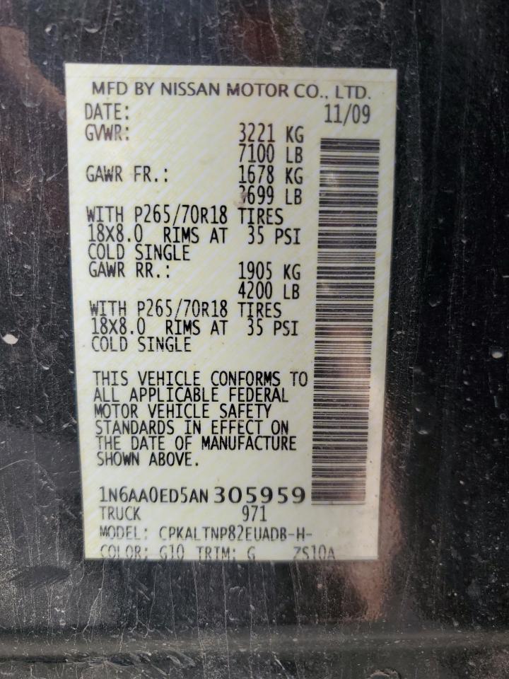 Nissan Titan Xe Image 8