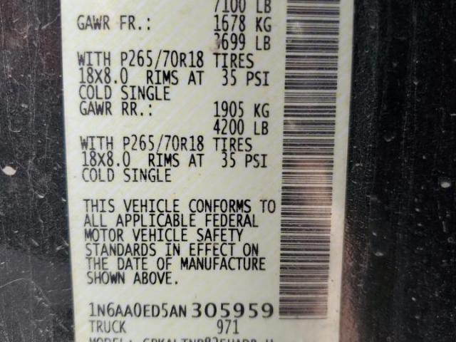 Nissan Titan Xe Image 8