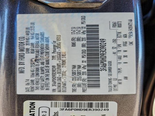 Ford Fusion Se Image 9