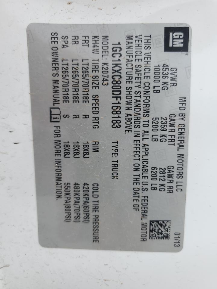 Chevrolet Silverado K2500 Heavy Duty Lt Image 11