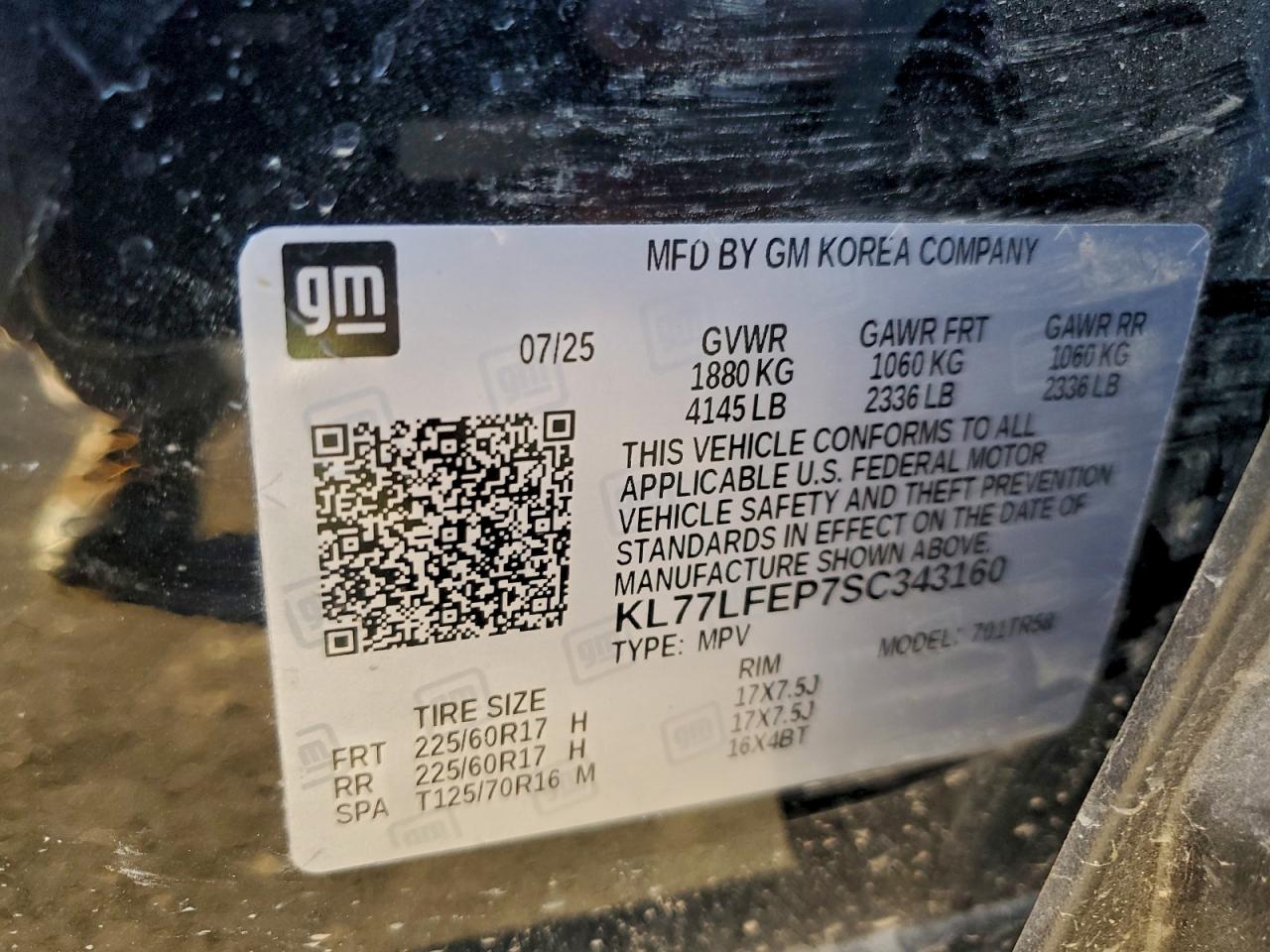 Chevrolet Trax Ls Image 8