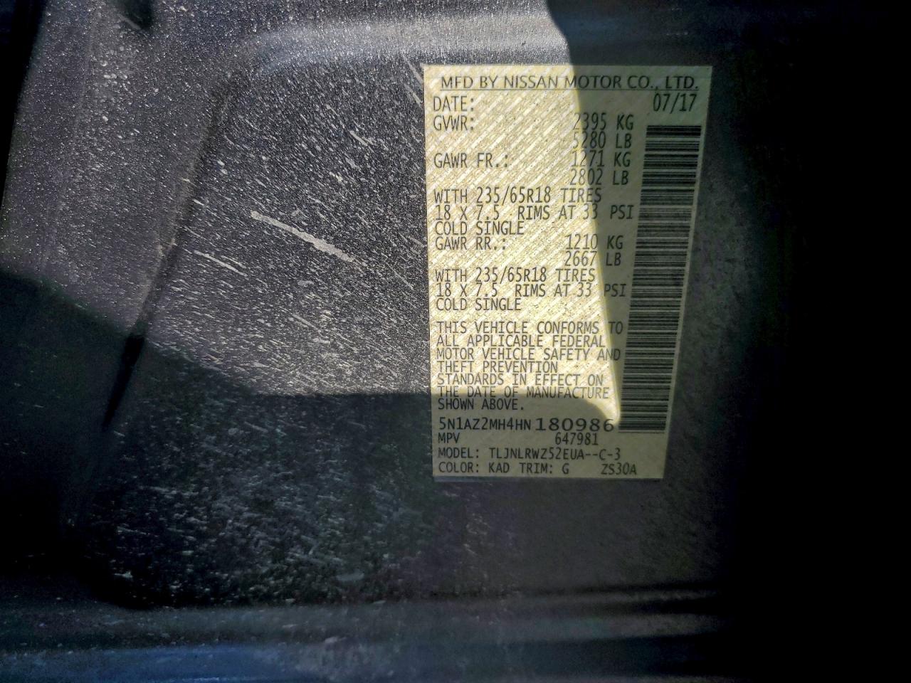 Nissan Murano S Image 6