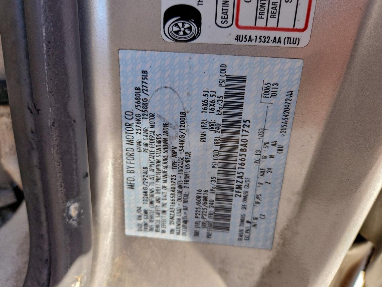 Ford Freestar Se Image 3