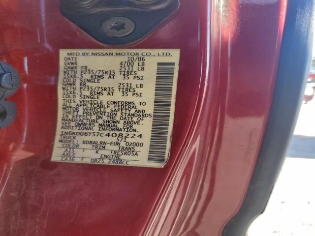 Nissan Frontier King Cab Xe Image 9