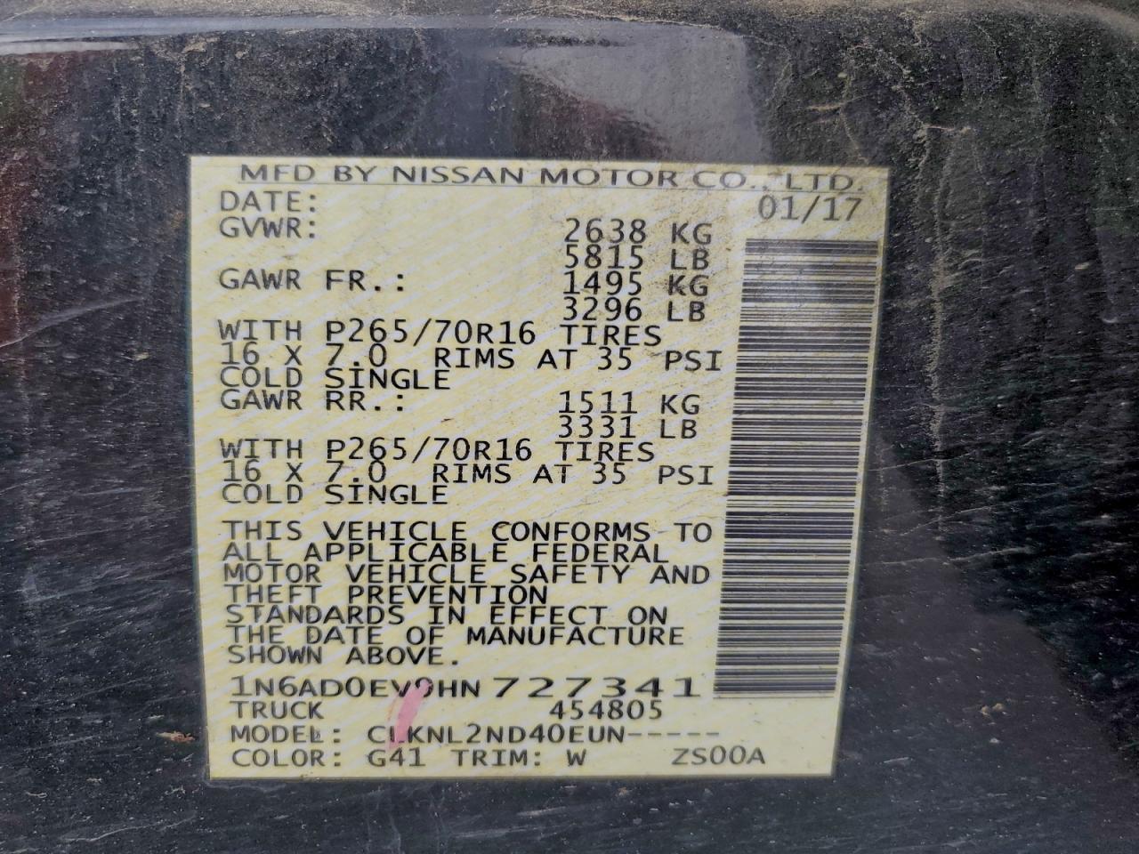 Nissan Frontier S Image 11