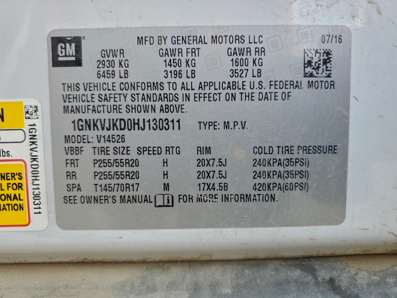 Chevrolet Traverse Premier Image 10