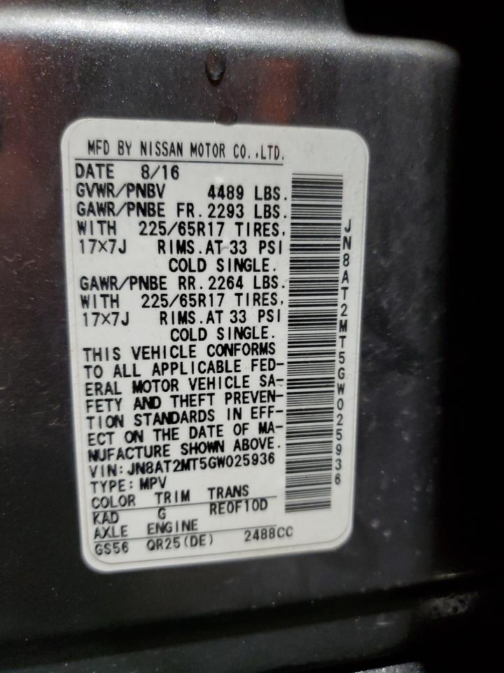 Nissan Rogue S Image 5