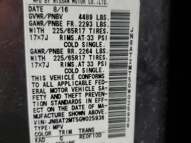 Nissan Rogue S Image 5