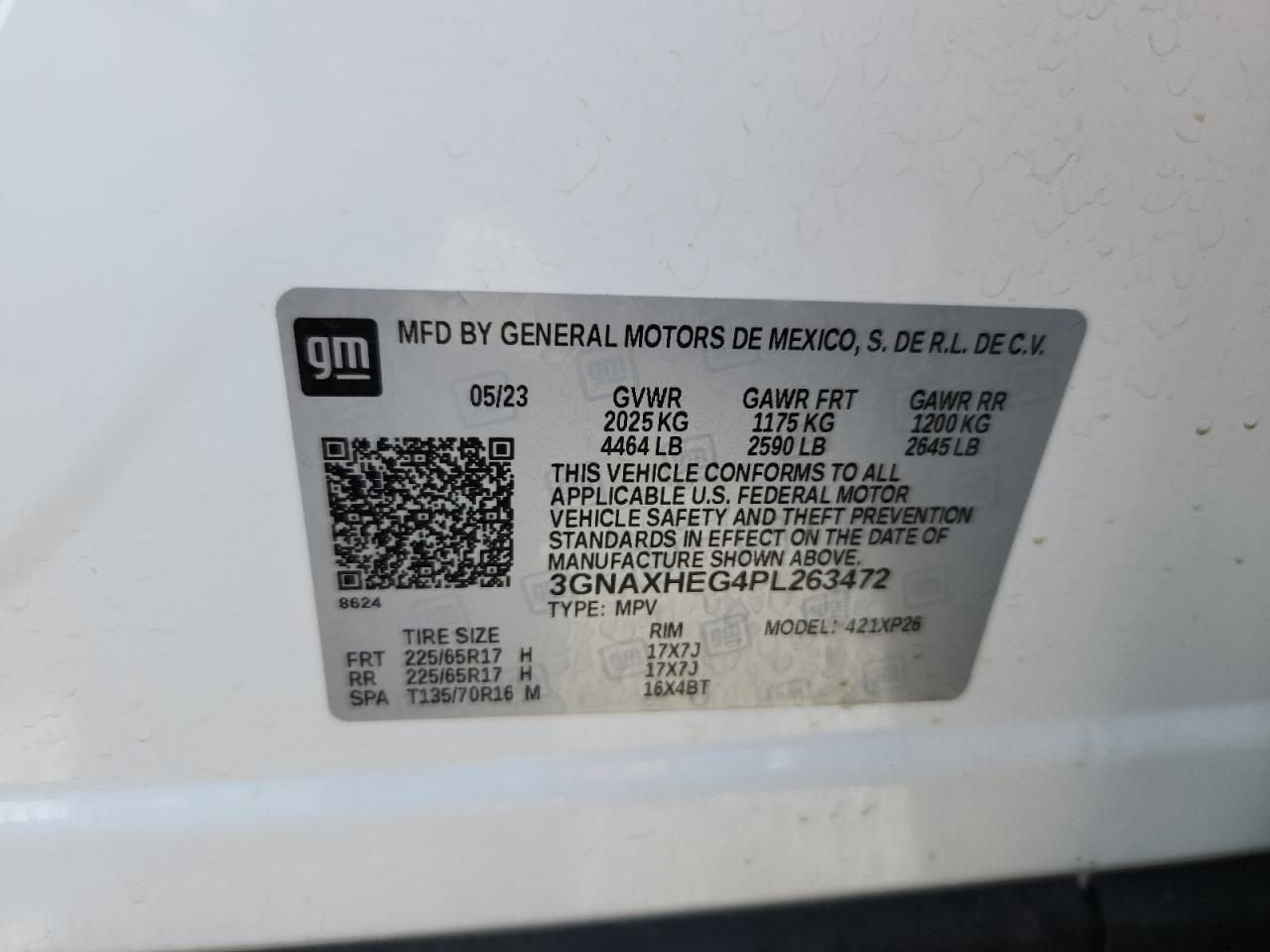 Chevrolet Equinox Ls Image 8