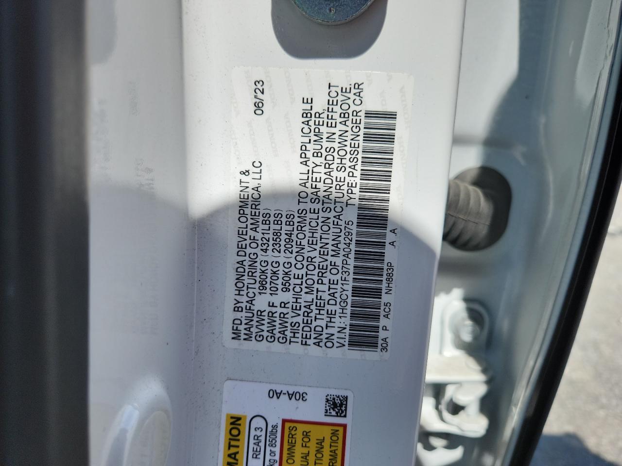 Honda Accord Ex Image 11