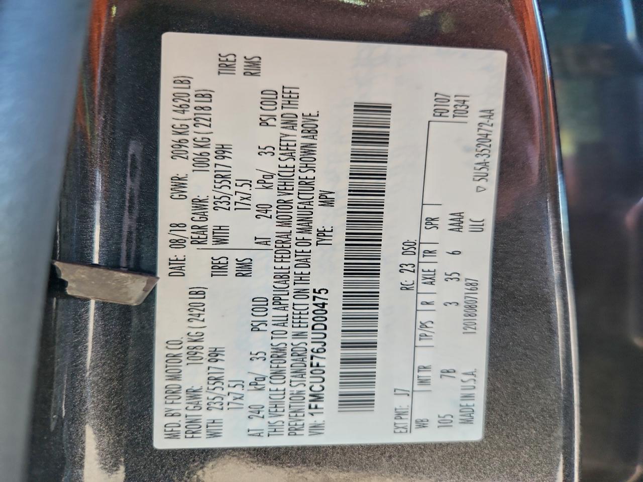 Ford Escape S Image 11