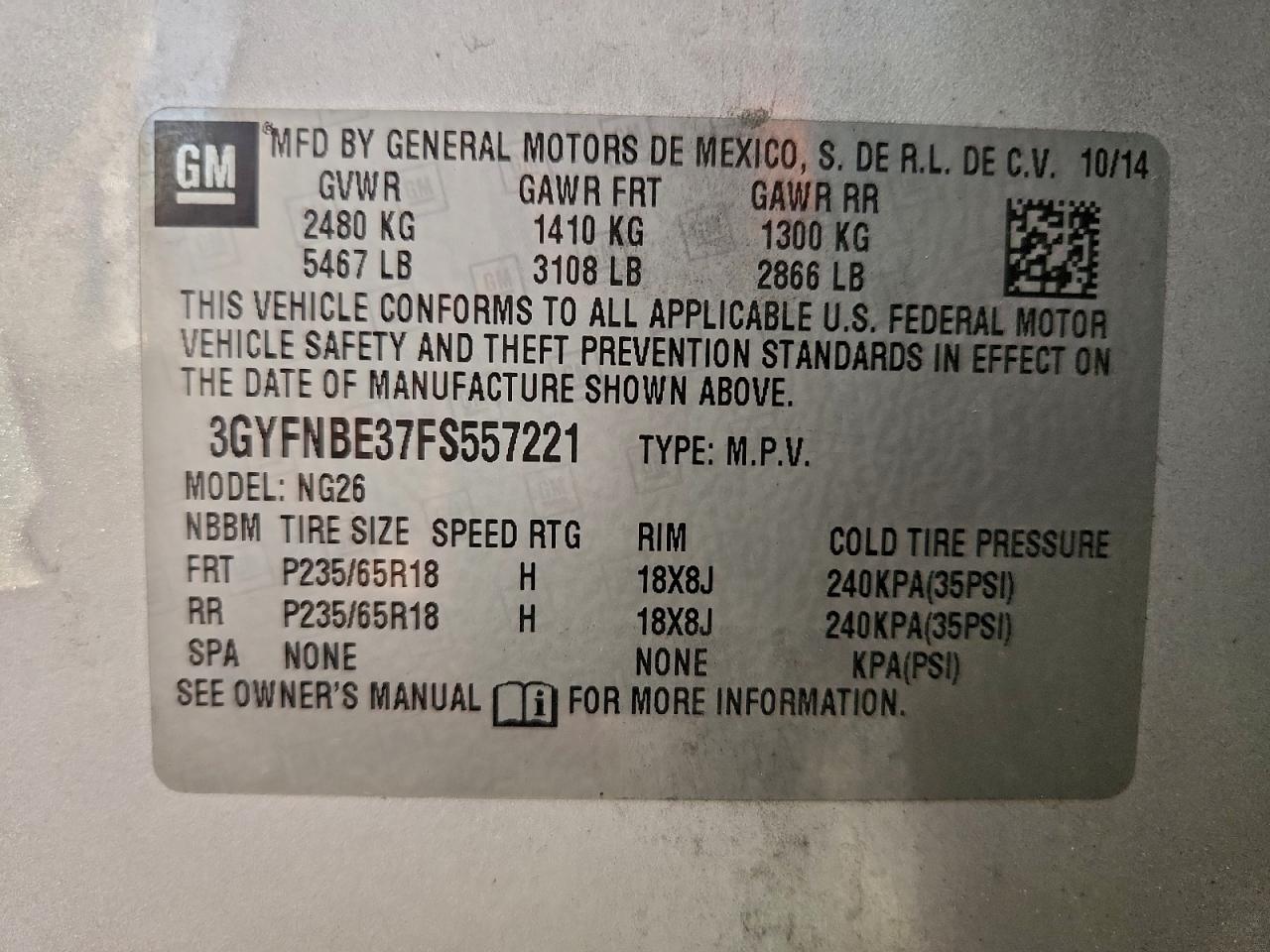 Cadillac SRX Luxury Collection Image 11