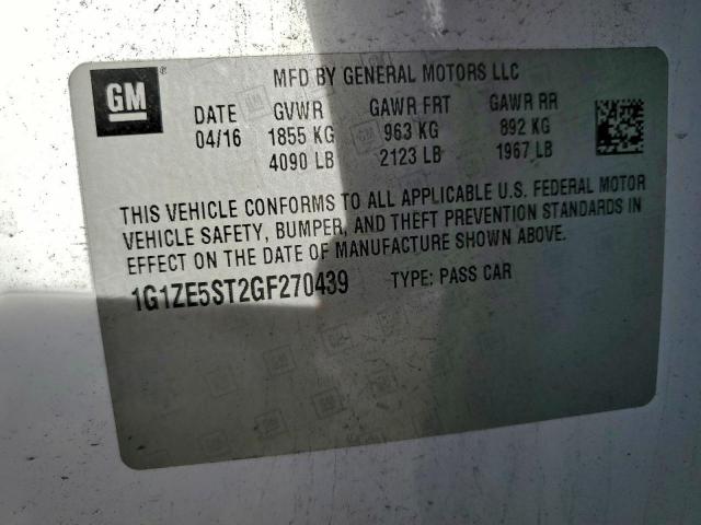 Chevrolet Malibu Lt Image 13