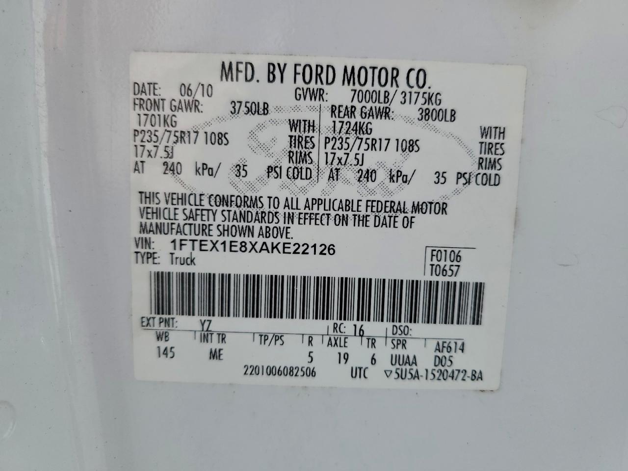 Ford F-150 Super Cab Image 10